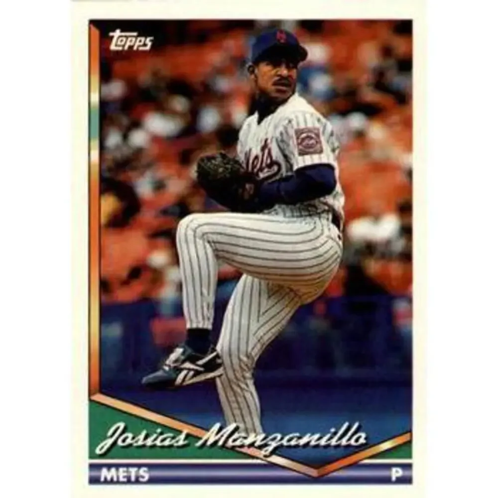 1994 Topps Traded Josias Manzanillo 9T New York Mets